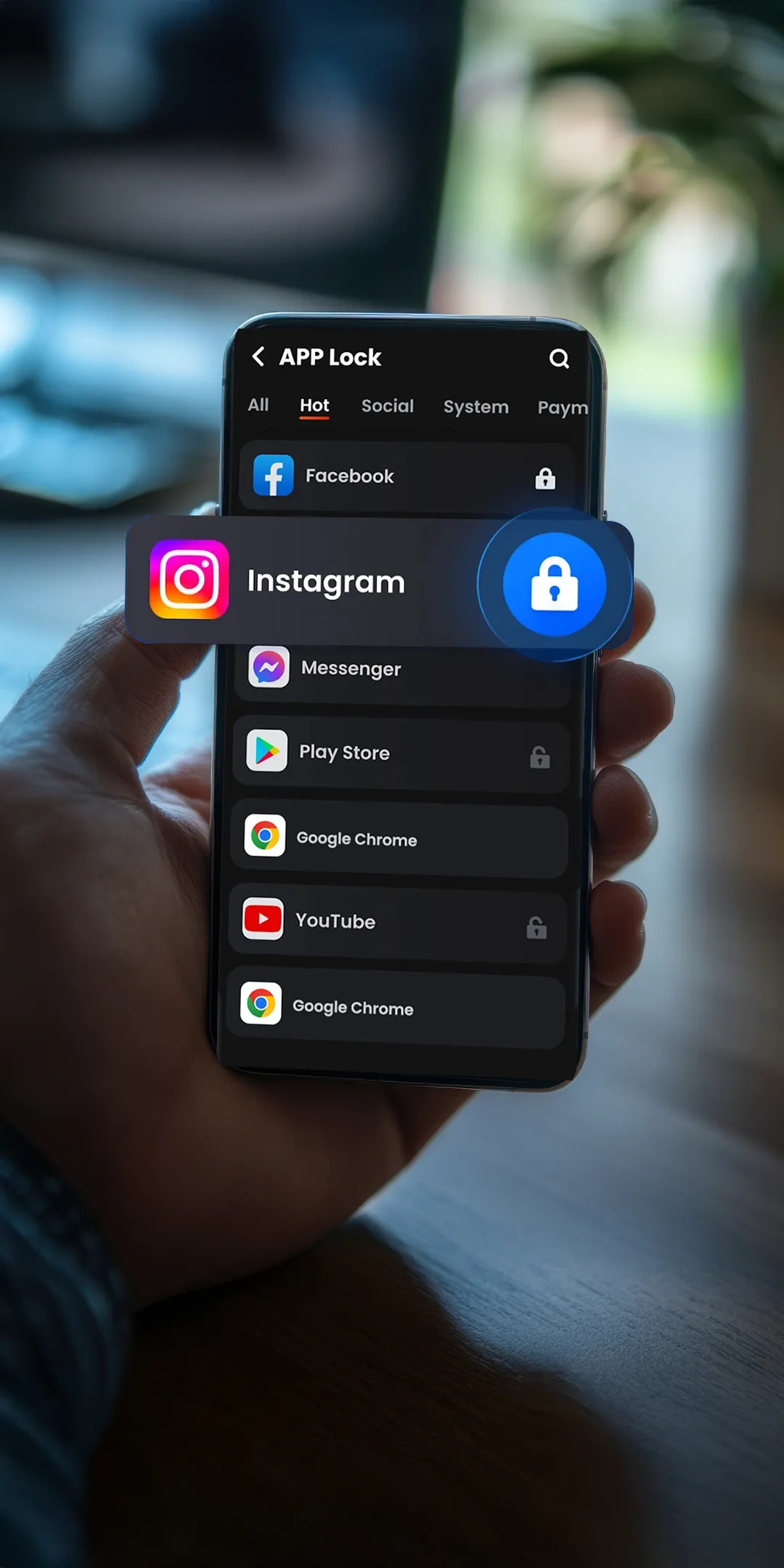 App Lock banner