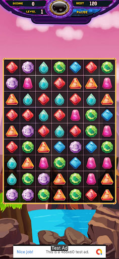 Jewel Crush Saga | Indus Appstore | Screenshot