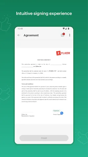 Zoho Sign - Fill & eSign Docs | Indus Appstore | Screenshot