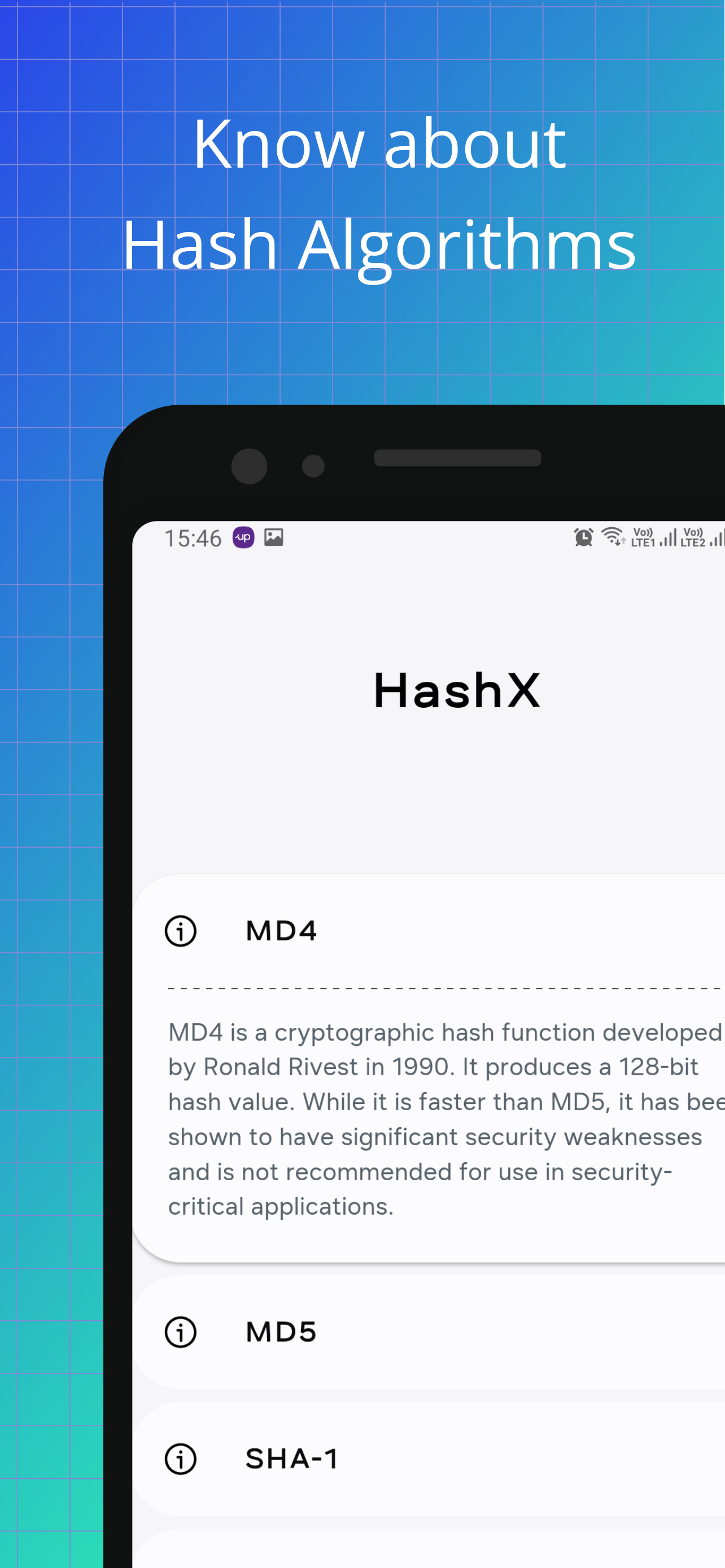 HashX - Hash Generator | Indus Appstore | Screenshot