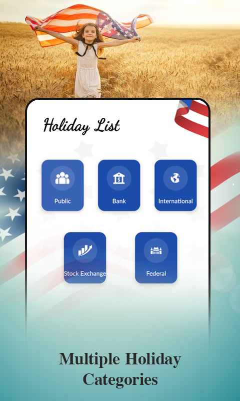 USA Holidays Calendar 2022/23 | Indus Appstore | Screenshot