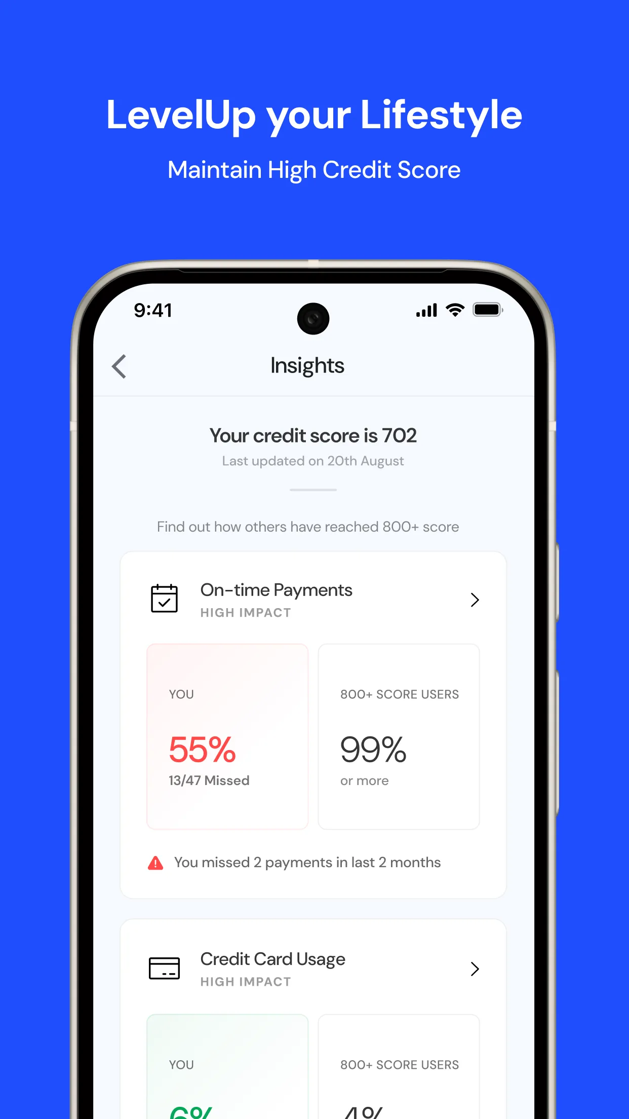 Oolka: AI Credit Score LevelUp | Indus Appstore | Screenshot