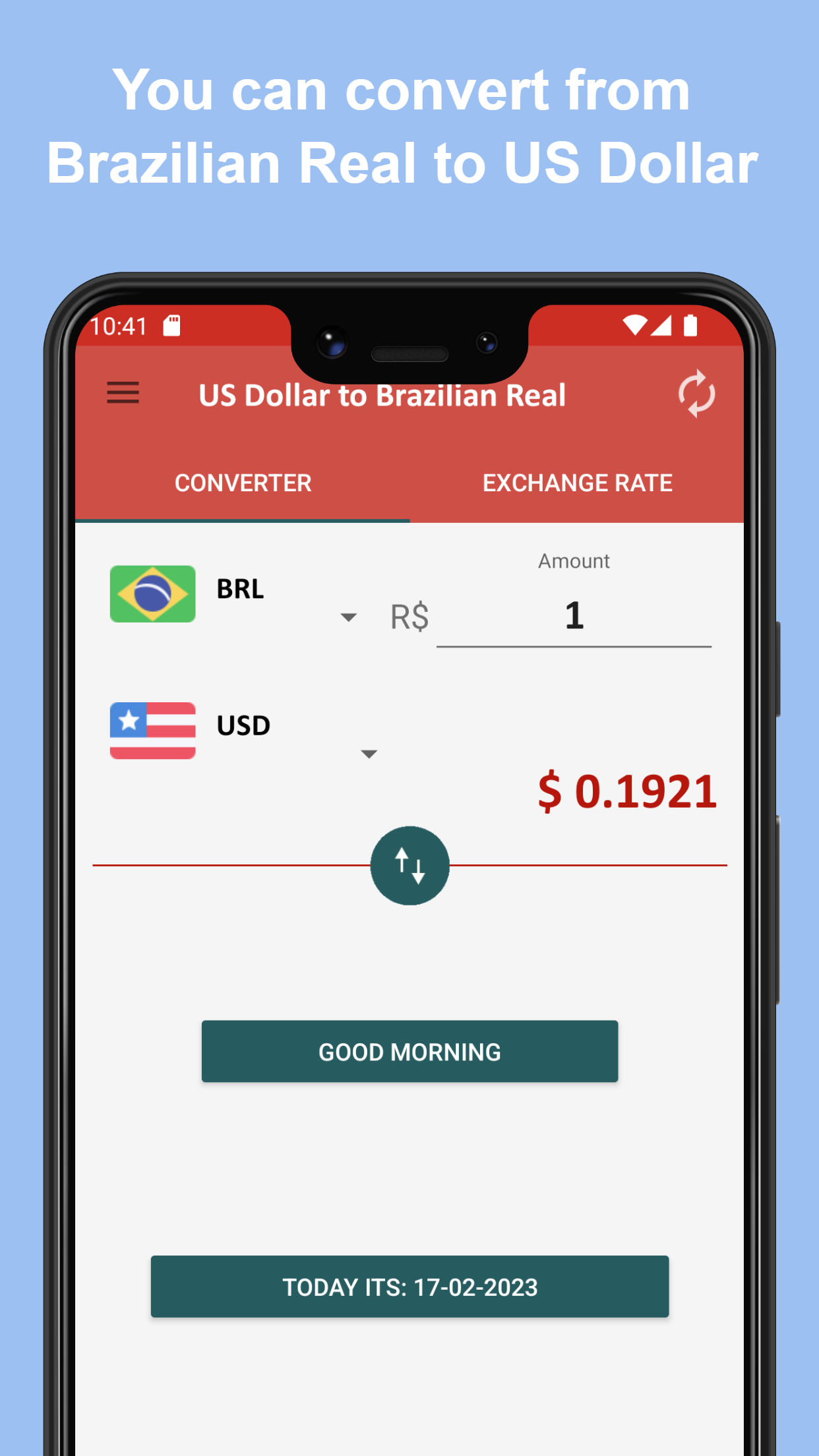 US dollar to Brazilian real | Indus Appstore | Screenshot