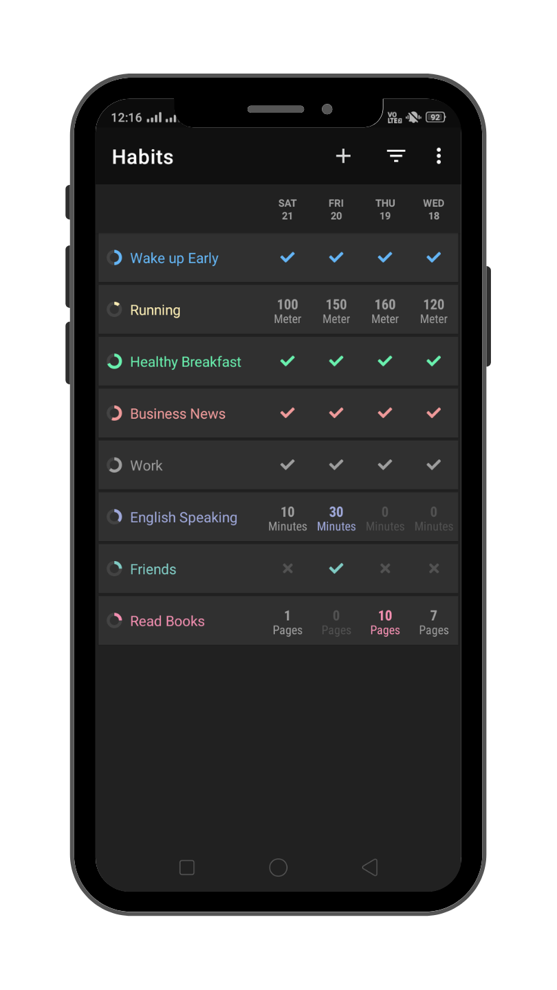 Habit Tracking App - Habit Streak | Indus Appstore | Screenshot