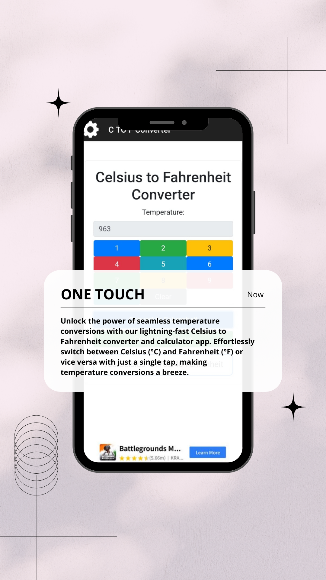 Celsius to Fahrenheit Convert | Indus Appstore | Screenshot