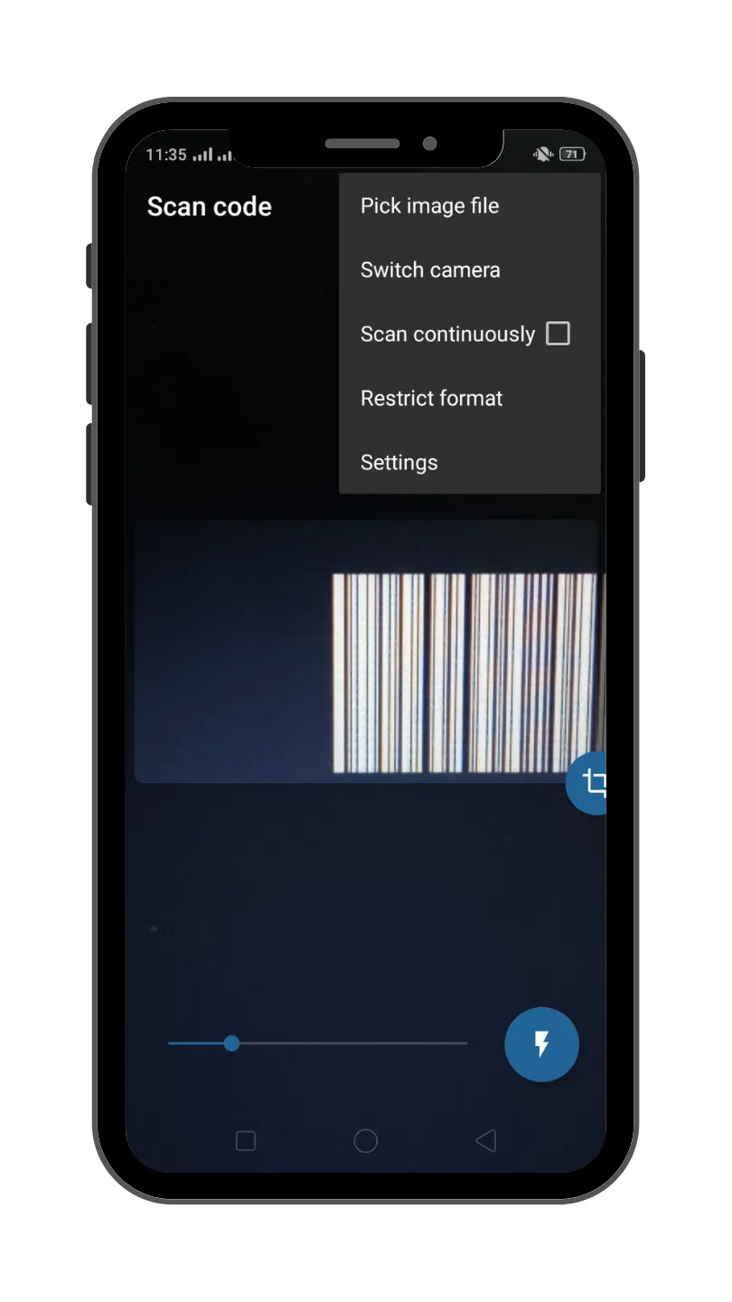 Barcode Scanner, QR code Scanner, and Generator - Scan It | Indus Appstore | Screenshot