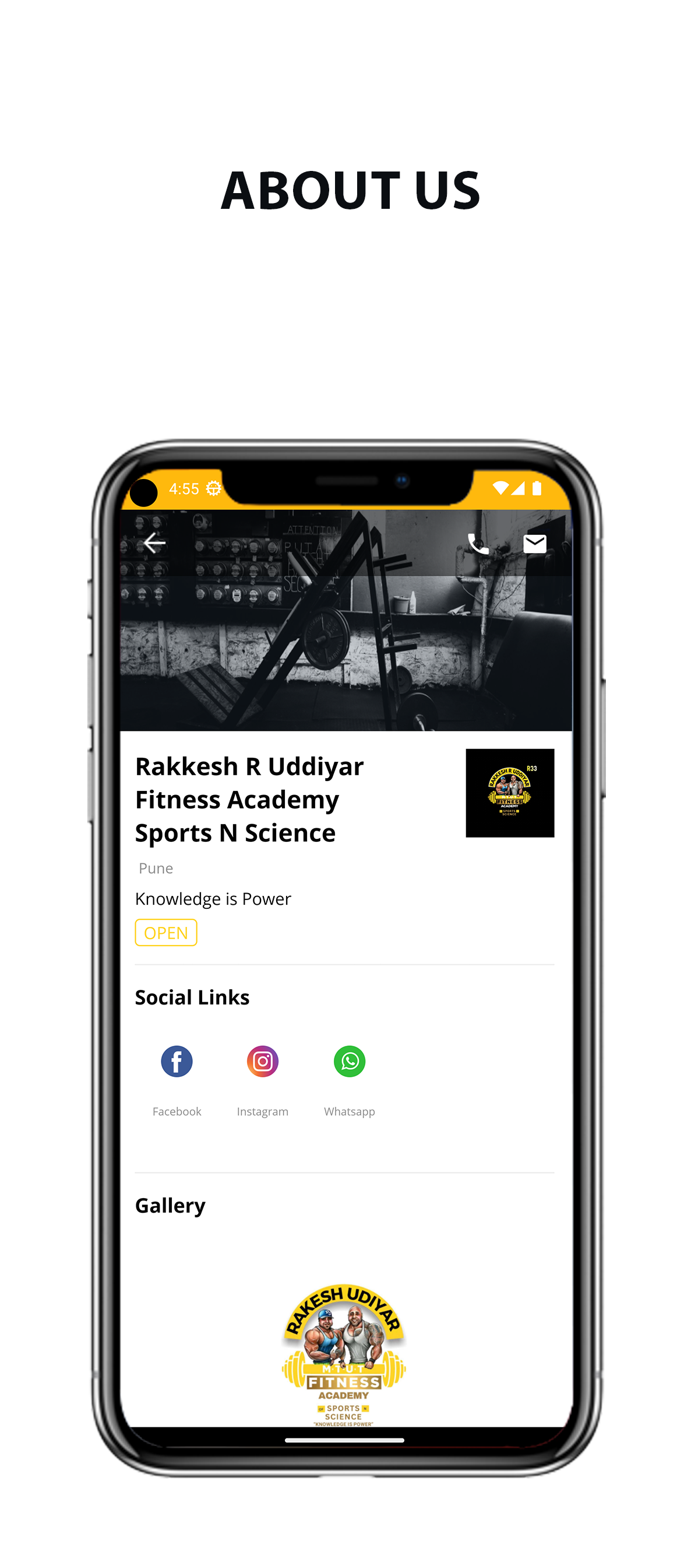 Rakesh Udiyar Fitness Academy | Indus Appstore | Screenshot