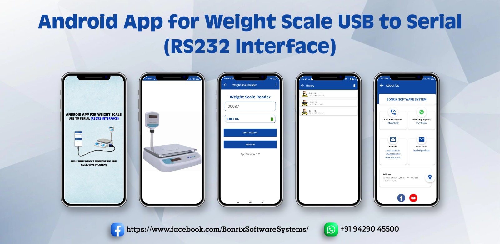 Weight Scale Reader | Indus Appstore | Screenshot