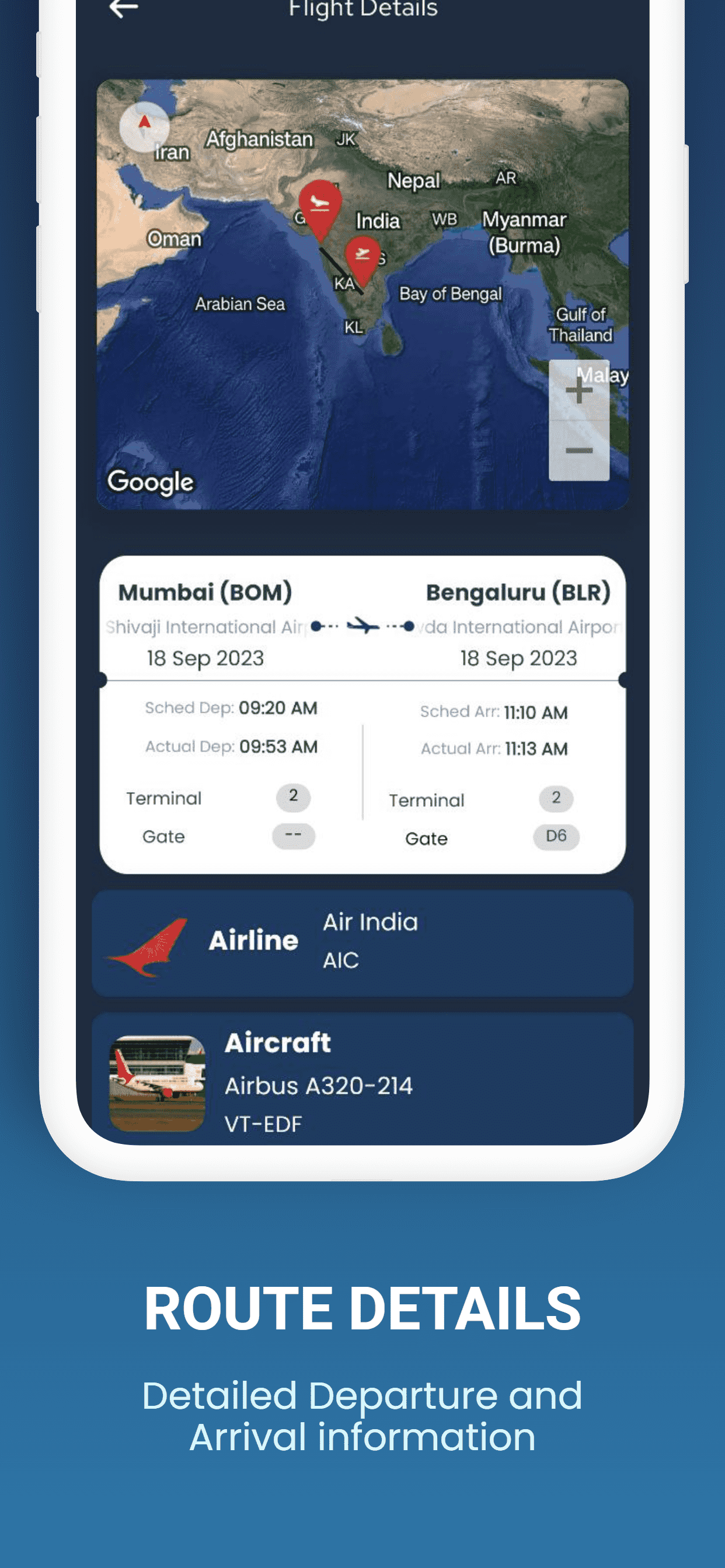 Flight Tracker - Info 360 | Indus Appstore | Screenshot