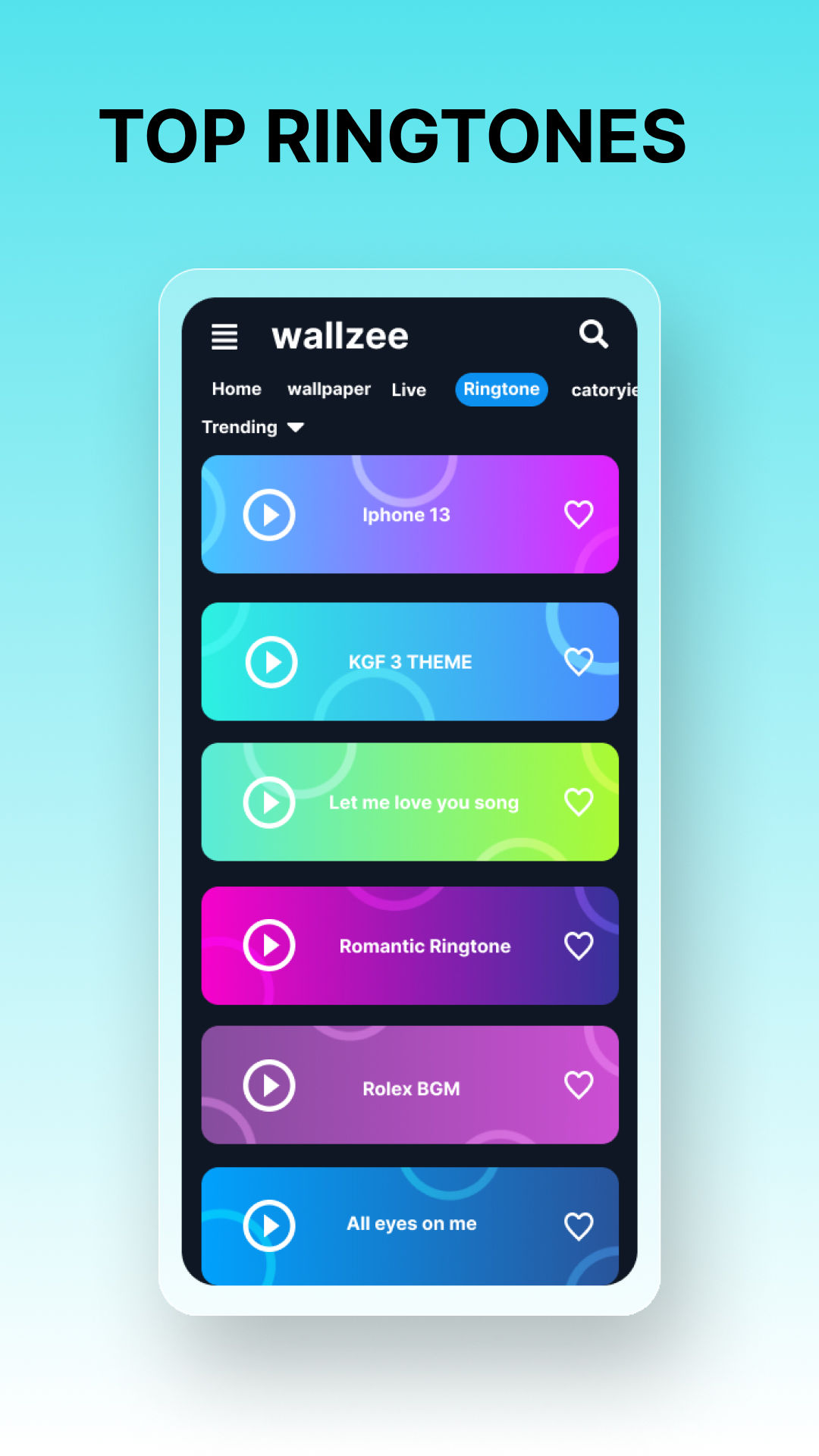 wallzee - Wallpaper & Ringtone | Indus Appstore | Screenshot