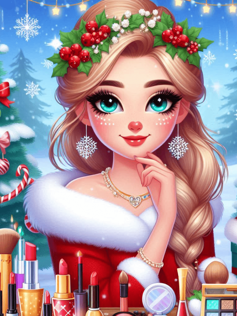 Christmas Dress Up Game For Girls - Christmas Games | Indus Appstore | Screenshot