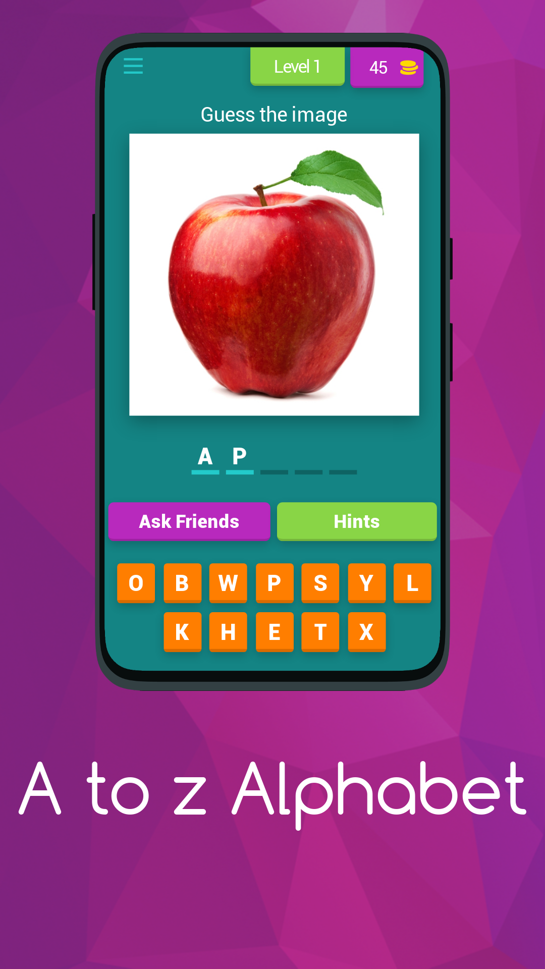 A to z Alphabet child | Indus Appstore | Screenshot