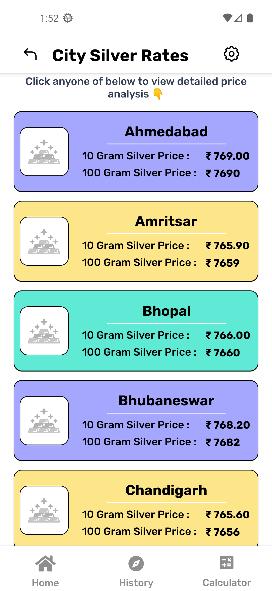 Gold Genie- Live Gold Prices in India | Indus Appstore | Screenshot