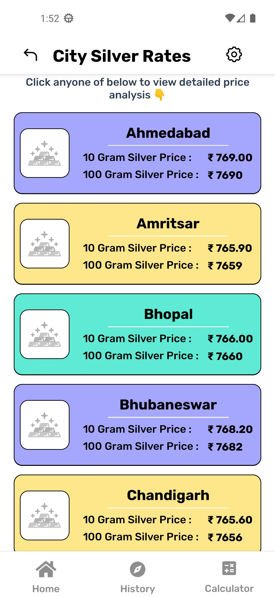 Gold Genie- Live Gold Prices in India | Indus Appstore | Screenshot