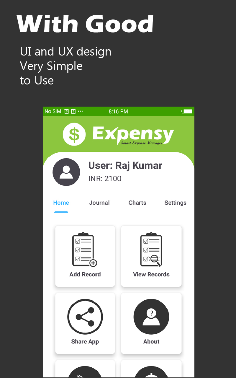 Expensy - Money Tracker | Indus Appstore | Screenshot