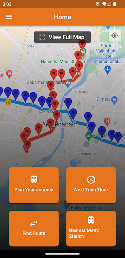 Ahmedabad Metro Timing & Route | Indus Appstore | Screenshot