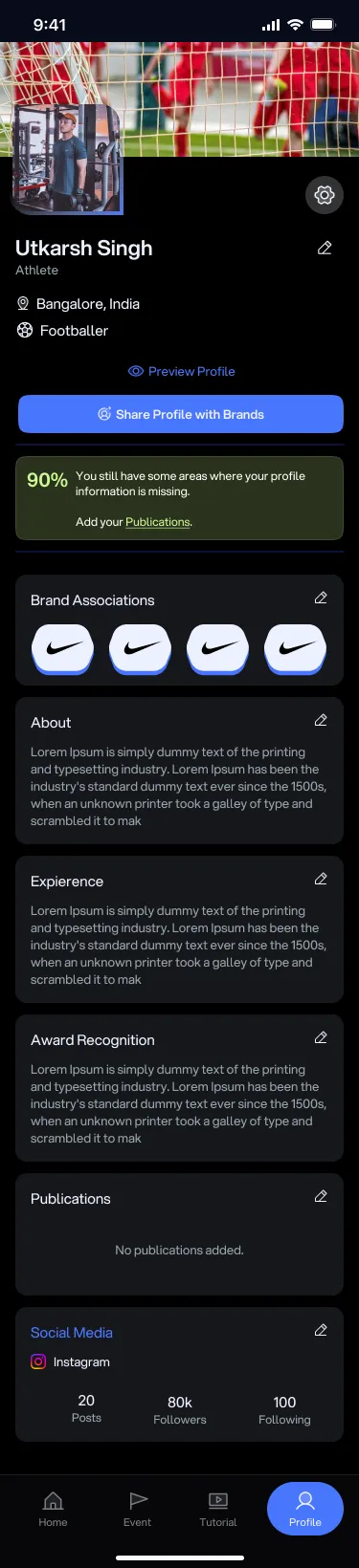 KIBI Sports | Indus Appstore | Screenshot