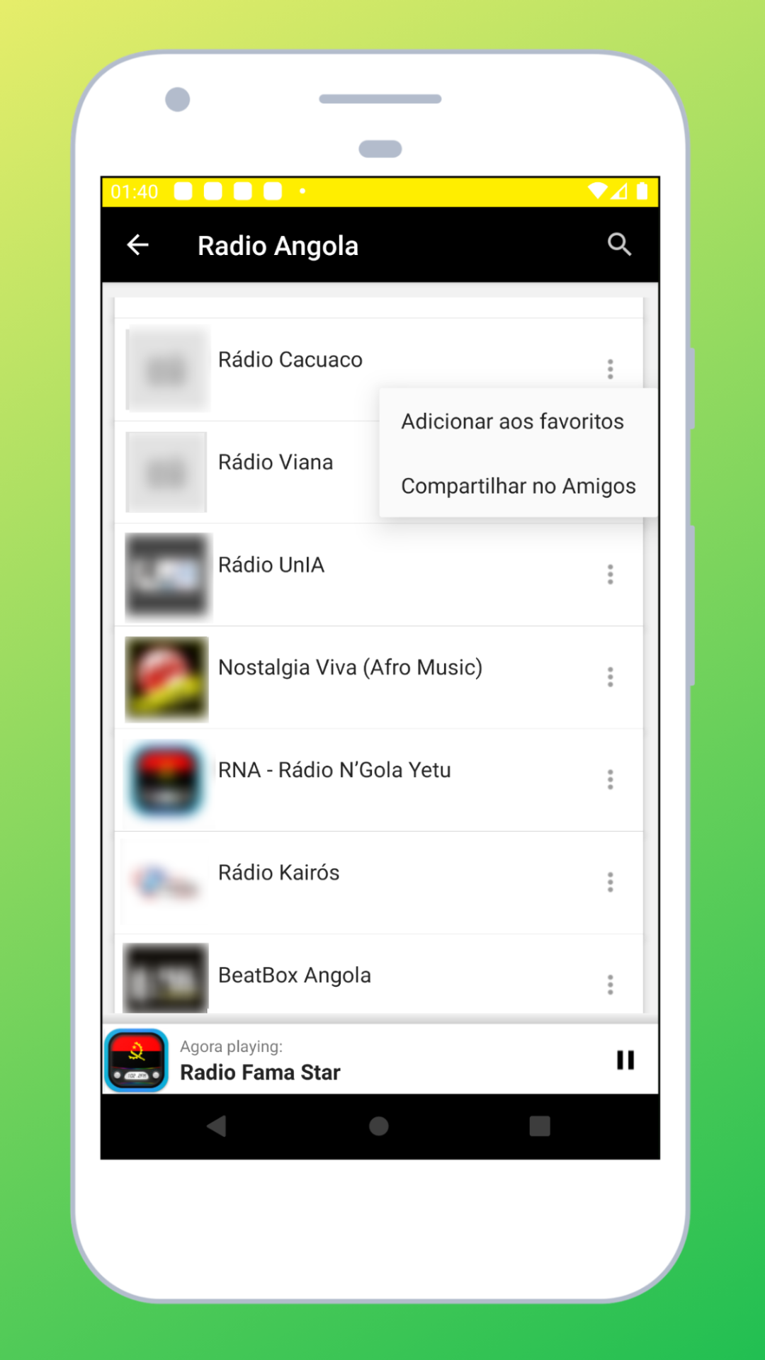 Radio Angola FM + Radio Online | Indus Appstore | Screenshot