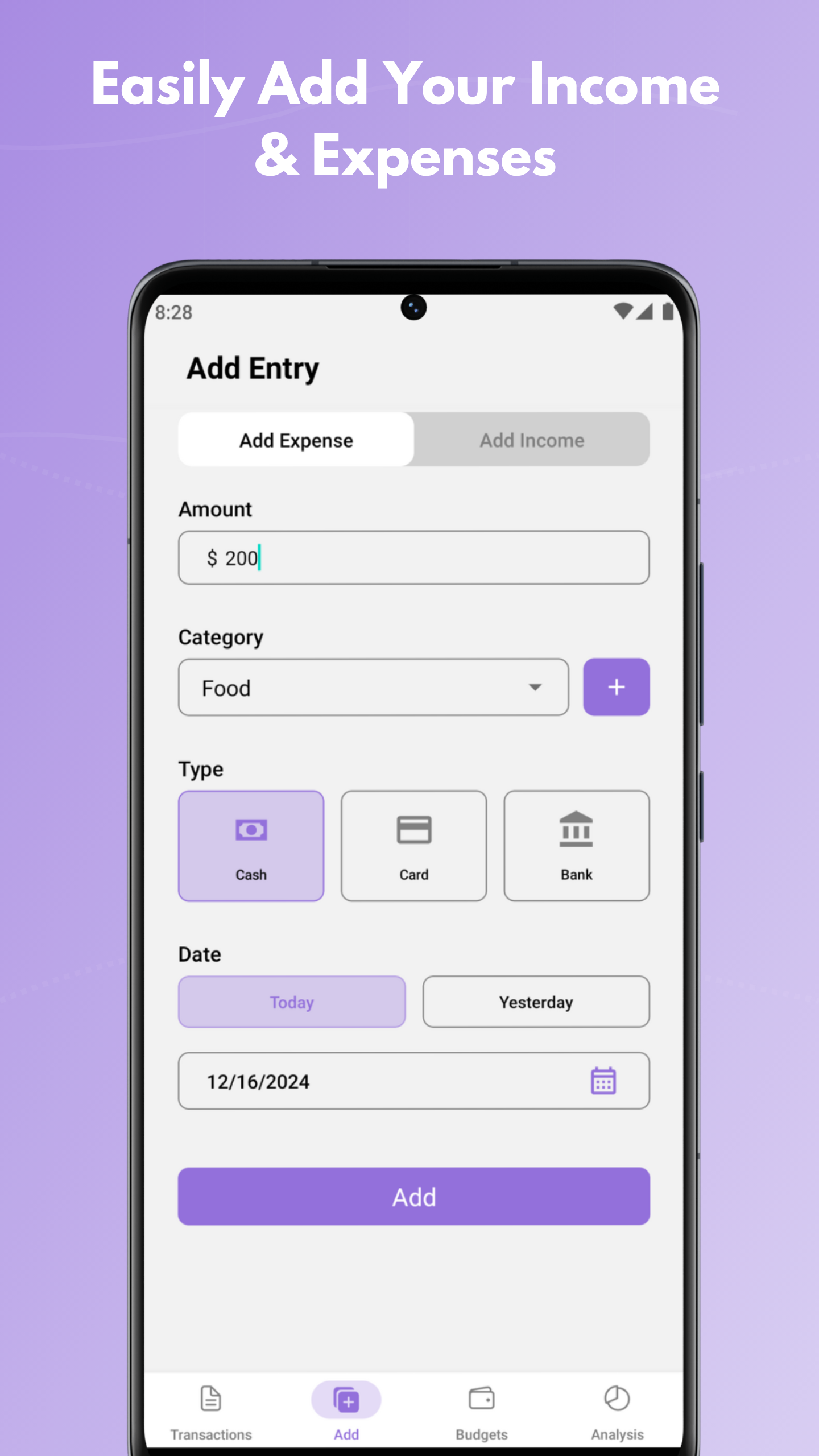 Expensely - Expense Manager | Indus Appstore | Screenshot