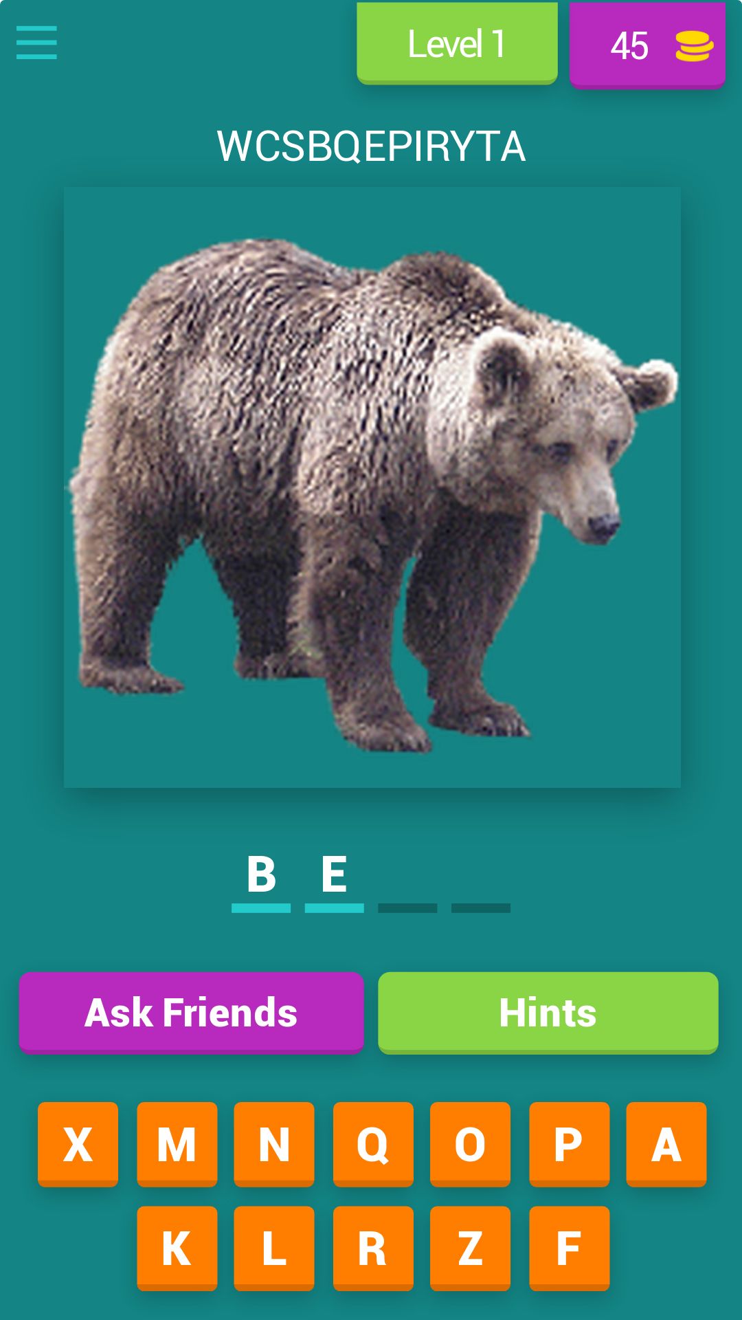 Guess the animals | Indus Appstore | Screenshot