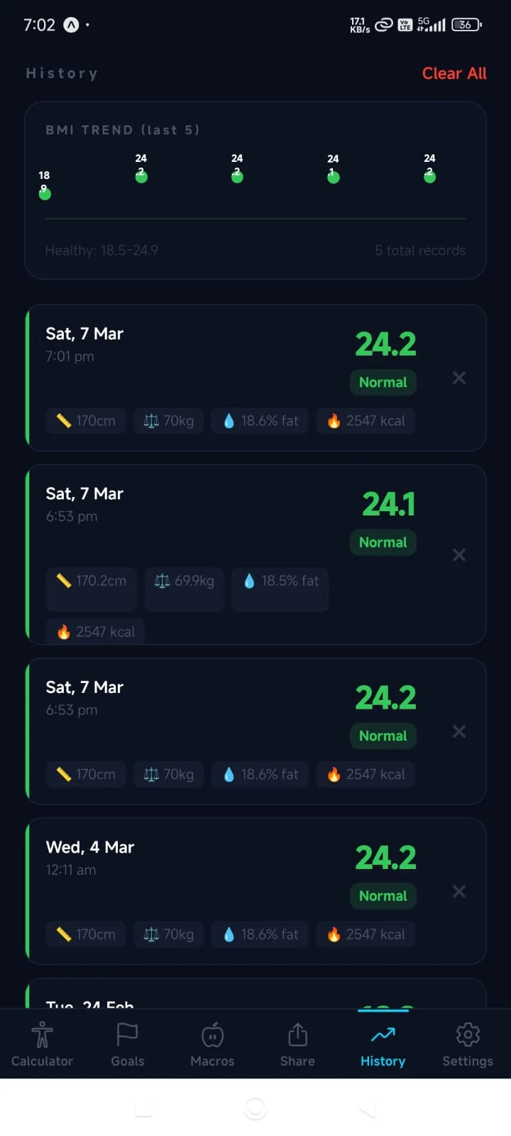 BMI Pro | Indus Appstore | Screenshot