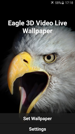 Eagle 3D Video Live Wallpaper | Indus Appstore | Screenshot