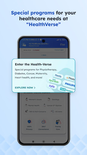 MediBuddy-Online Dr, Lab, Meds | Indus Appstore | Screenshot