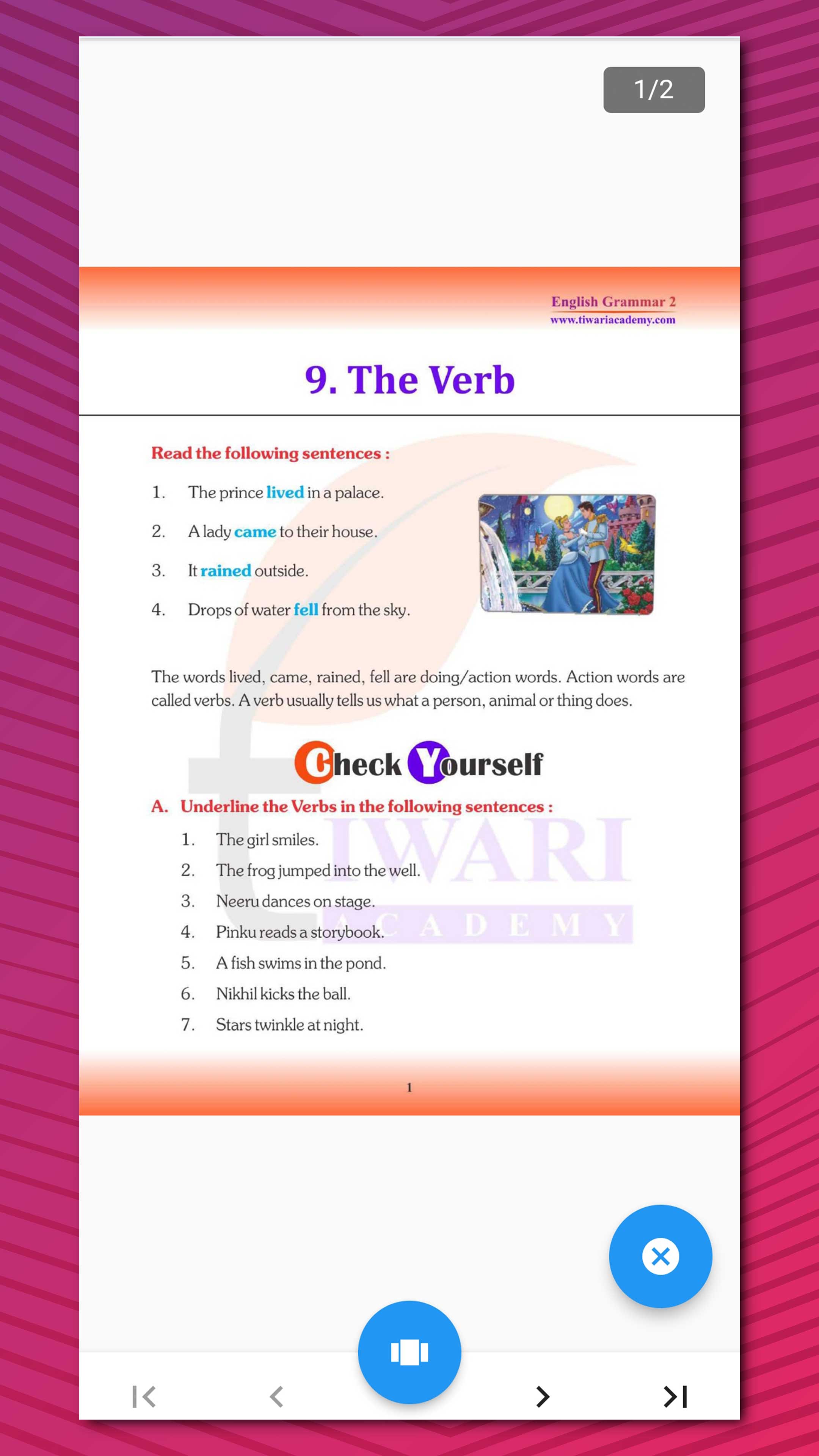 Class 2 English Grammar Book | Indus Appstore | Screenshot