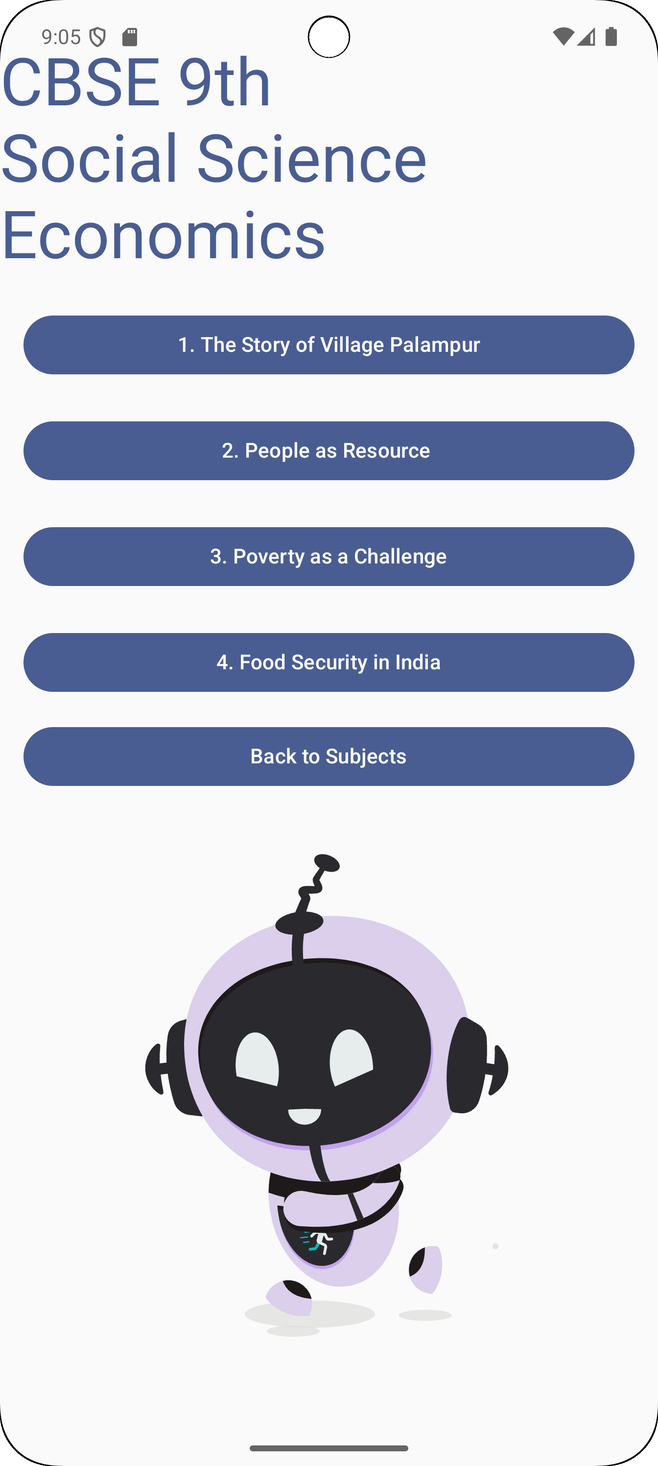 CBSE 9th Social Science MCQ Quiz App | Indus Appstore | Screenshot