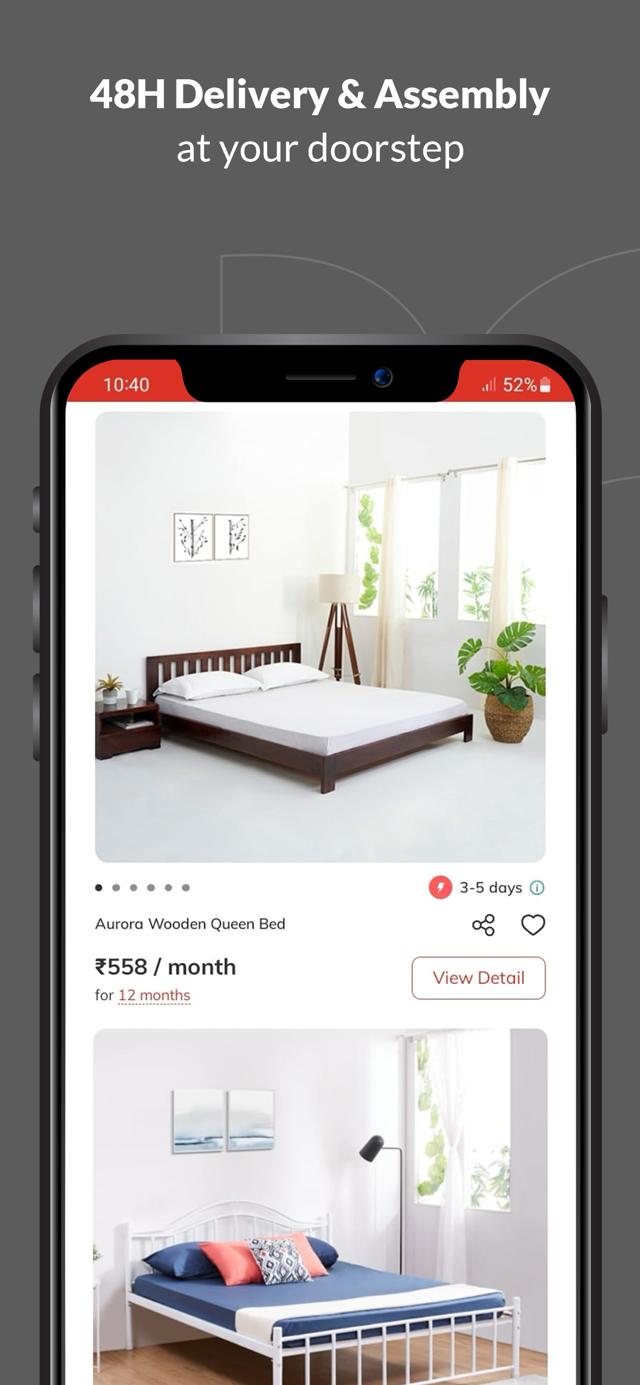 Rentomojo - Furniture on Rent | Indus Appstore | Screenshot