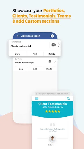 Instant Website Builder | Indus Appstore | Screenshot