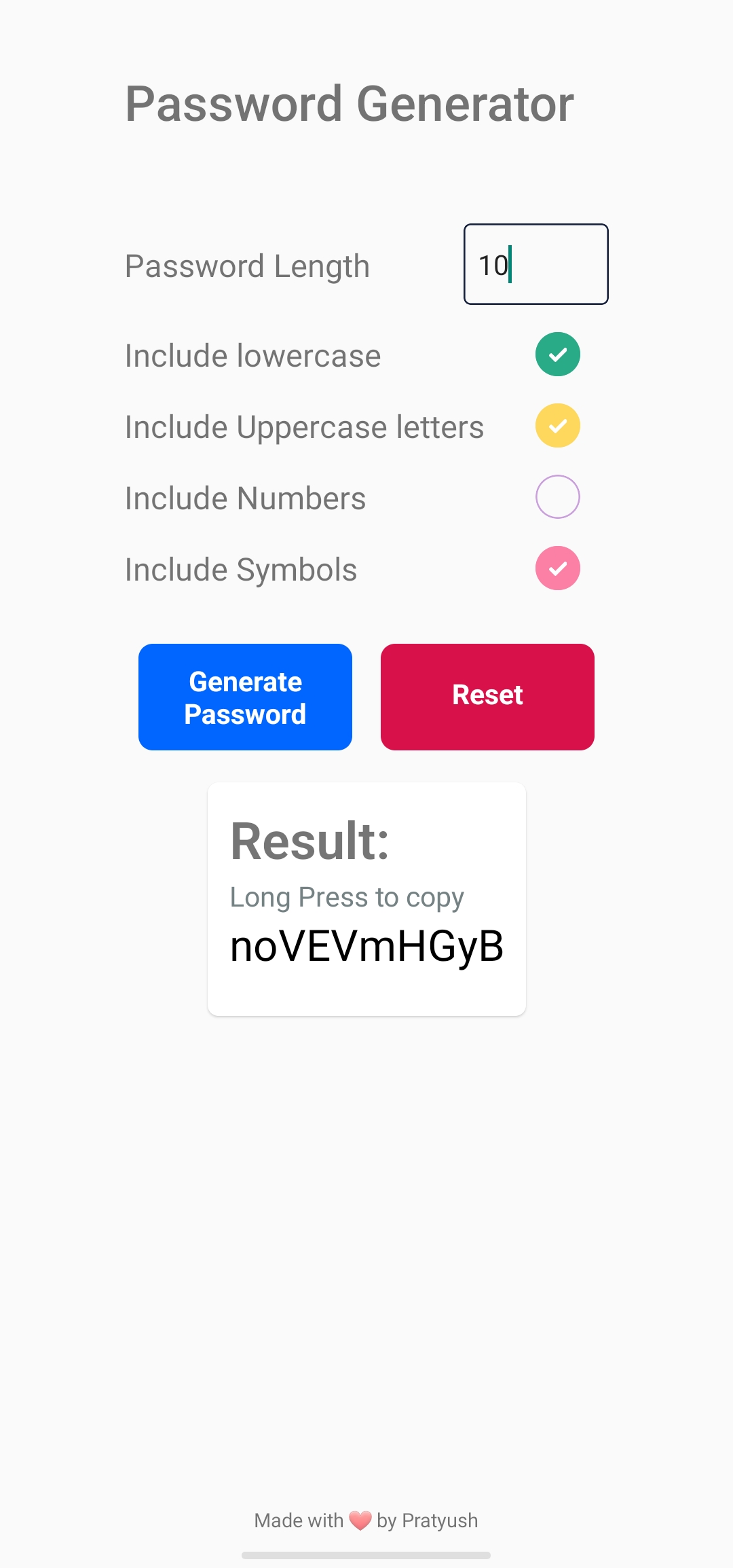 Password Gen Pro | Indus Appstore | Screenshot