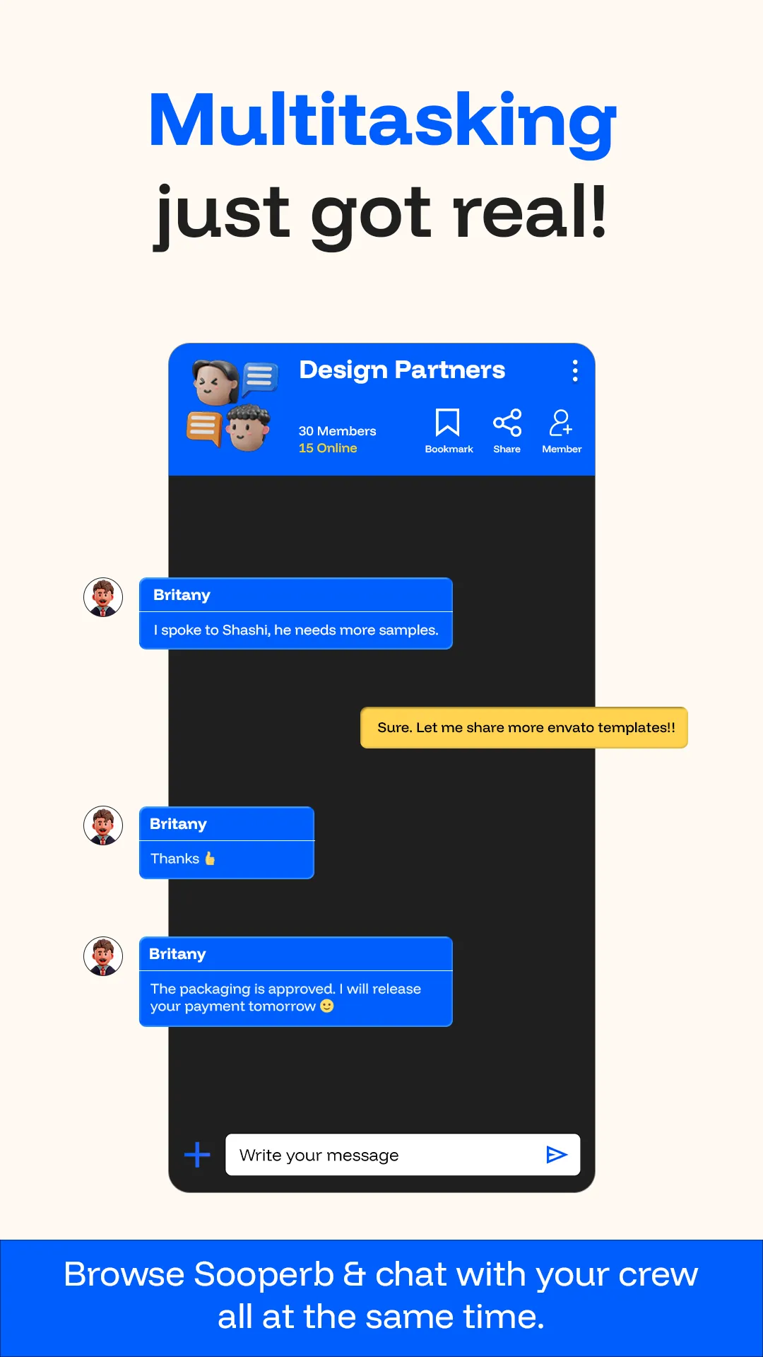 Sooperb.io — All-in-one platform for creative work | Indus Appstore | Screenshot