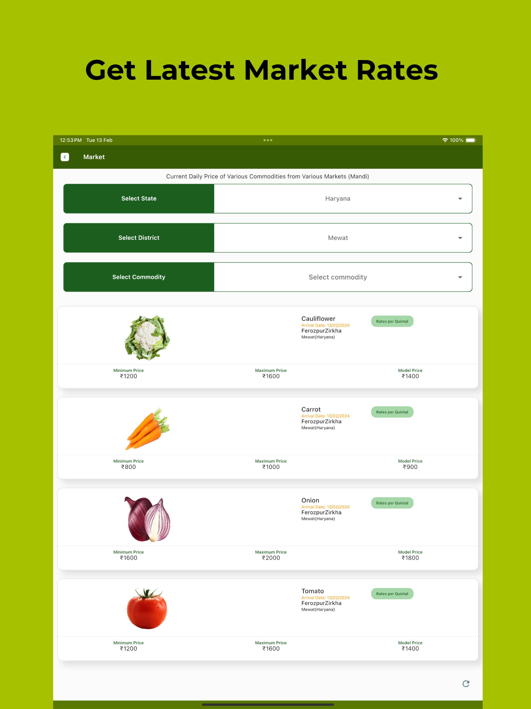 Map My Crop - Crop Monitoring Software | Indus Appstore | Screenshot