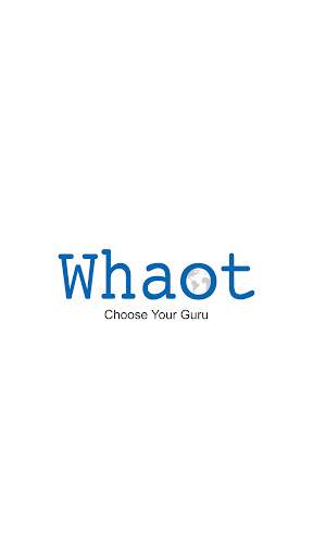 Whaot – Choose Your Guru | Indus Appstore | Screenshot