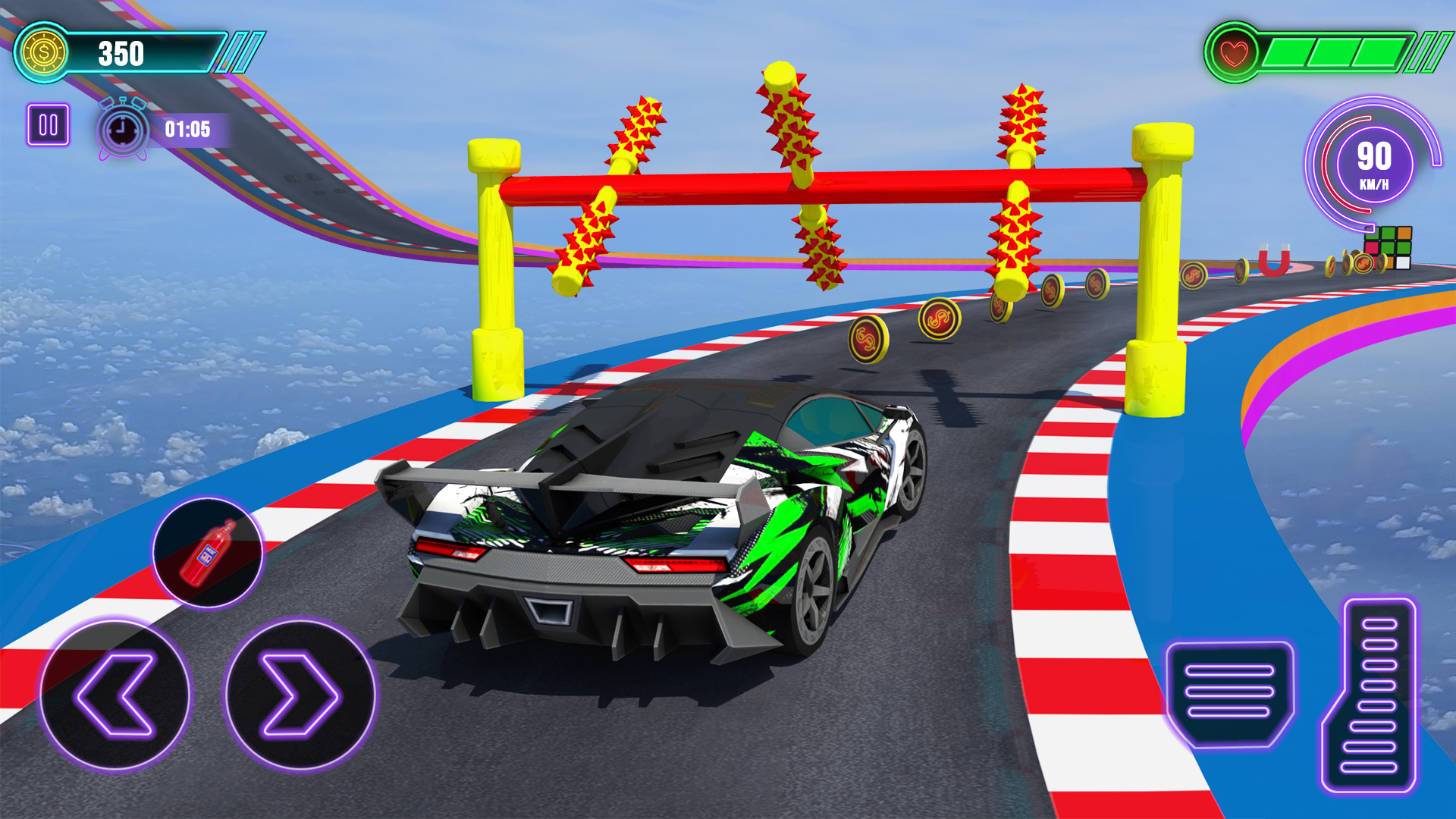 Mega Ramps Car Stunts 3D | Indus Appstore | Screenshot