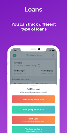 Freebird: Loan/Debt Manager | Indus Appstore | Screenshot