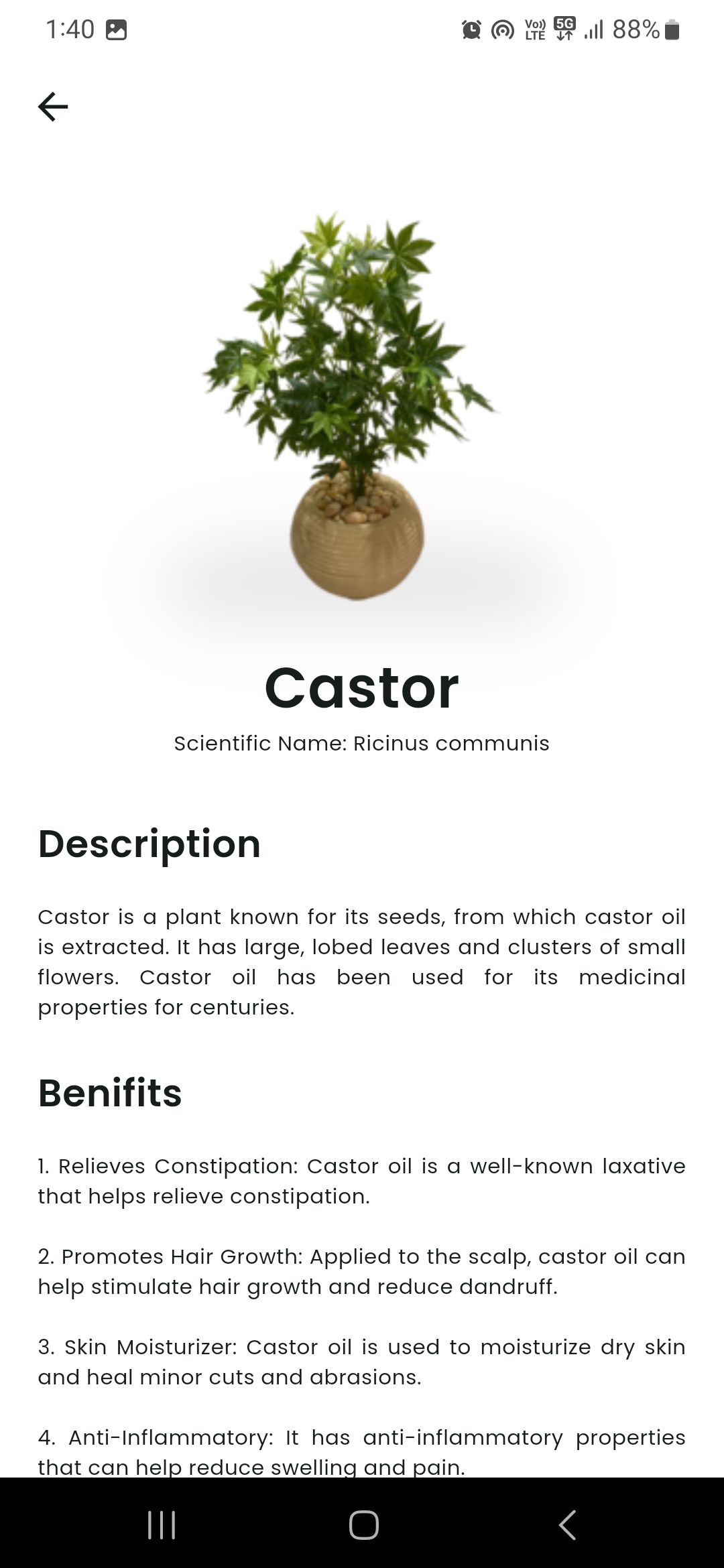 Aayu - Medicinal Plant identifier | Indus Appstore | Screenshot