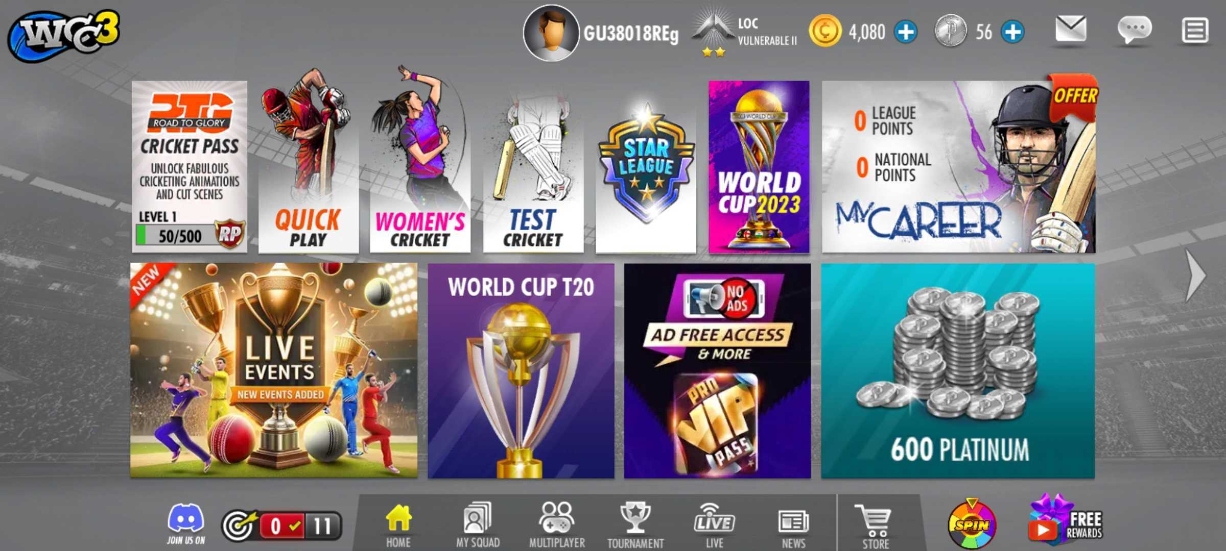 World Cricket Championship 3 | Indus Appstore | Screenshot