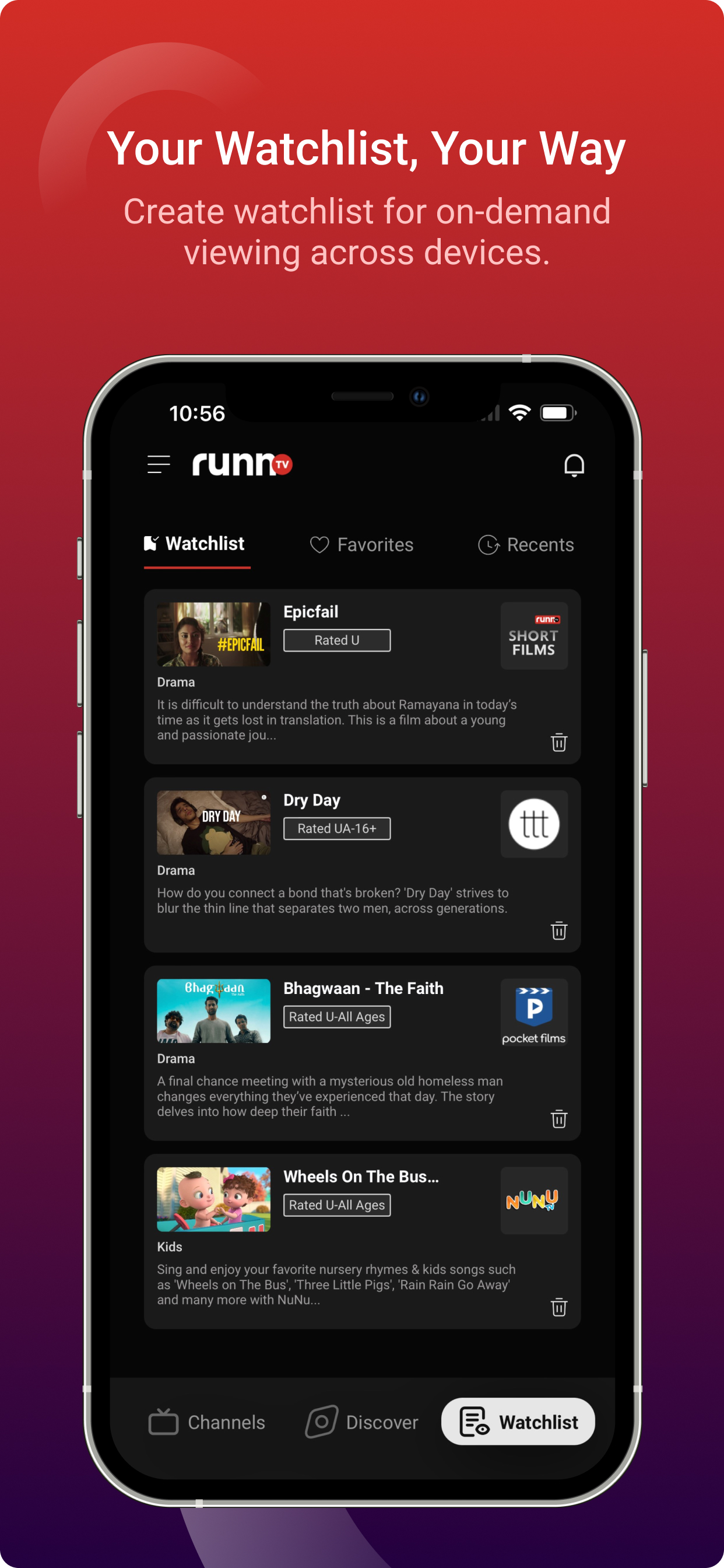 RunnTV - Movies, Short Films, Music & More | Indus Appstore | Screenshot