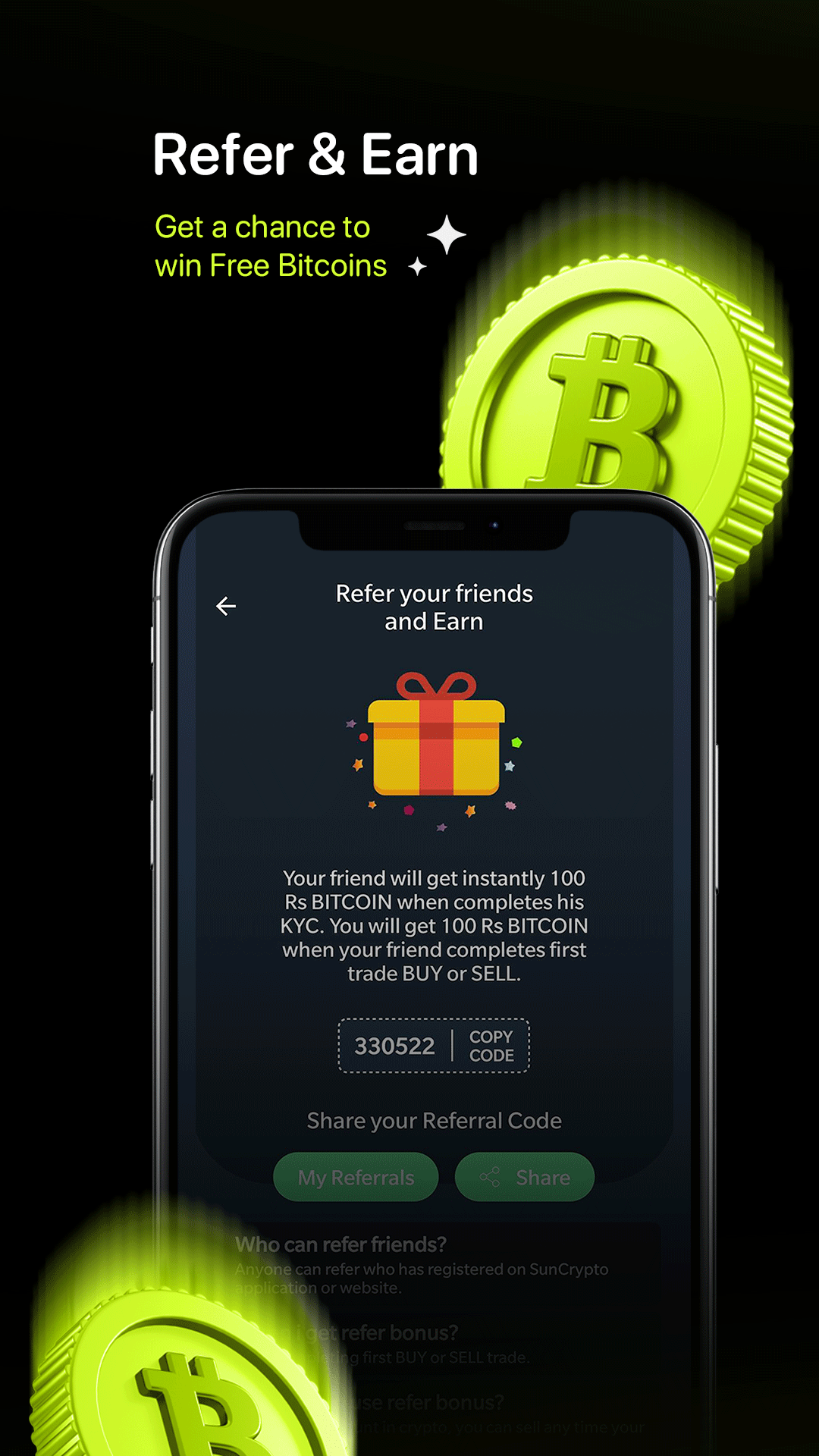 SunCrypto: Buy and Sell Bitcoin and Crypto | Indus Appstore | Screenshot
