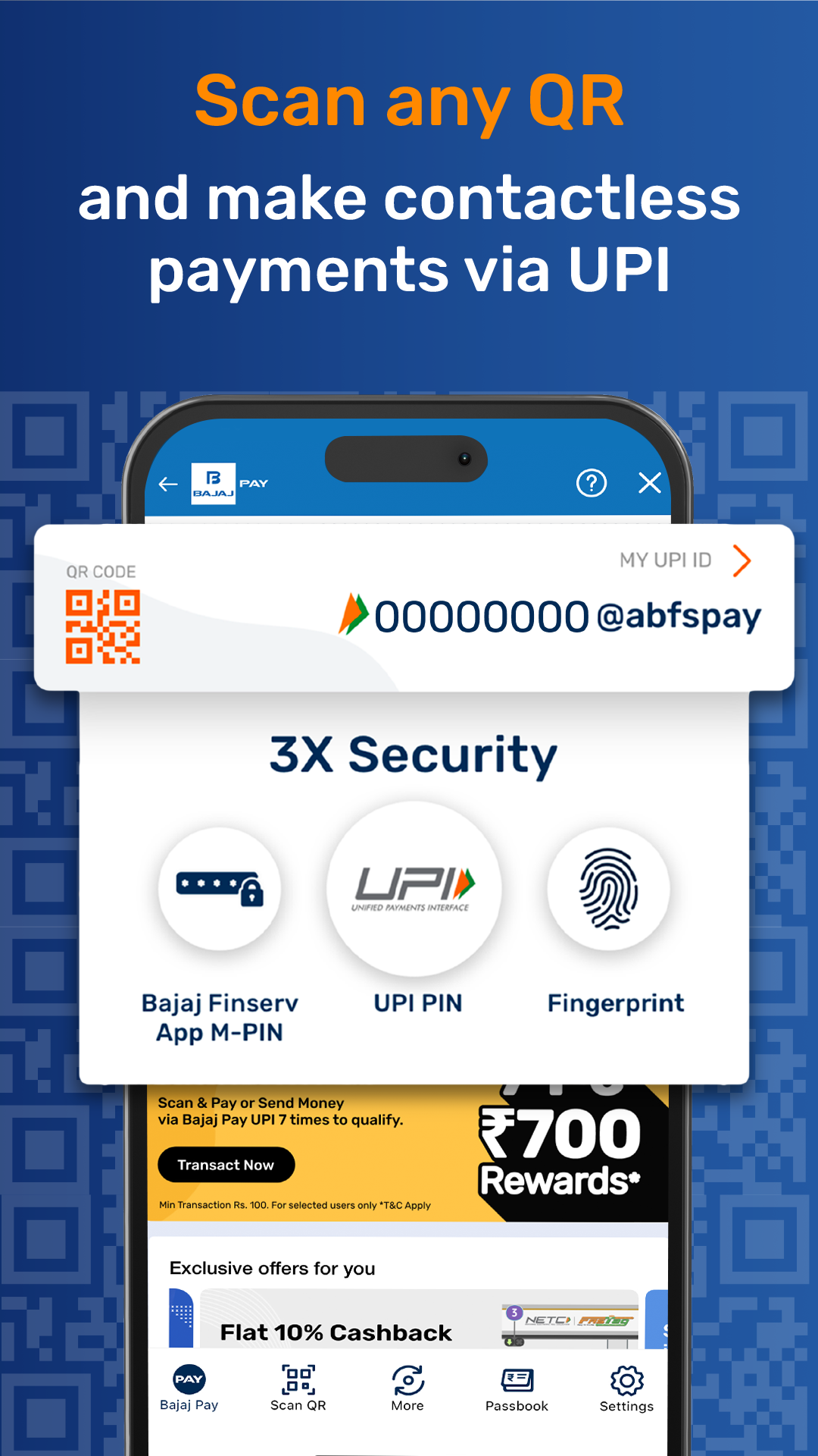 Bajaj Finserv: Loans, UPI & FD | Indus Appstore | Screenshot