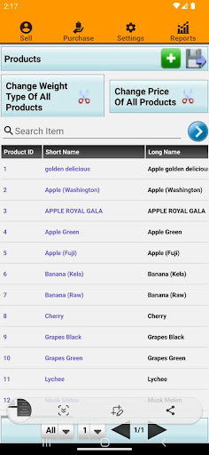 Fruit And Vegetable POS | Indus Appstore | Screenshot