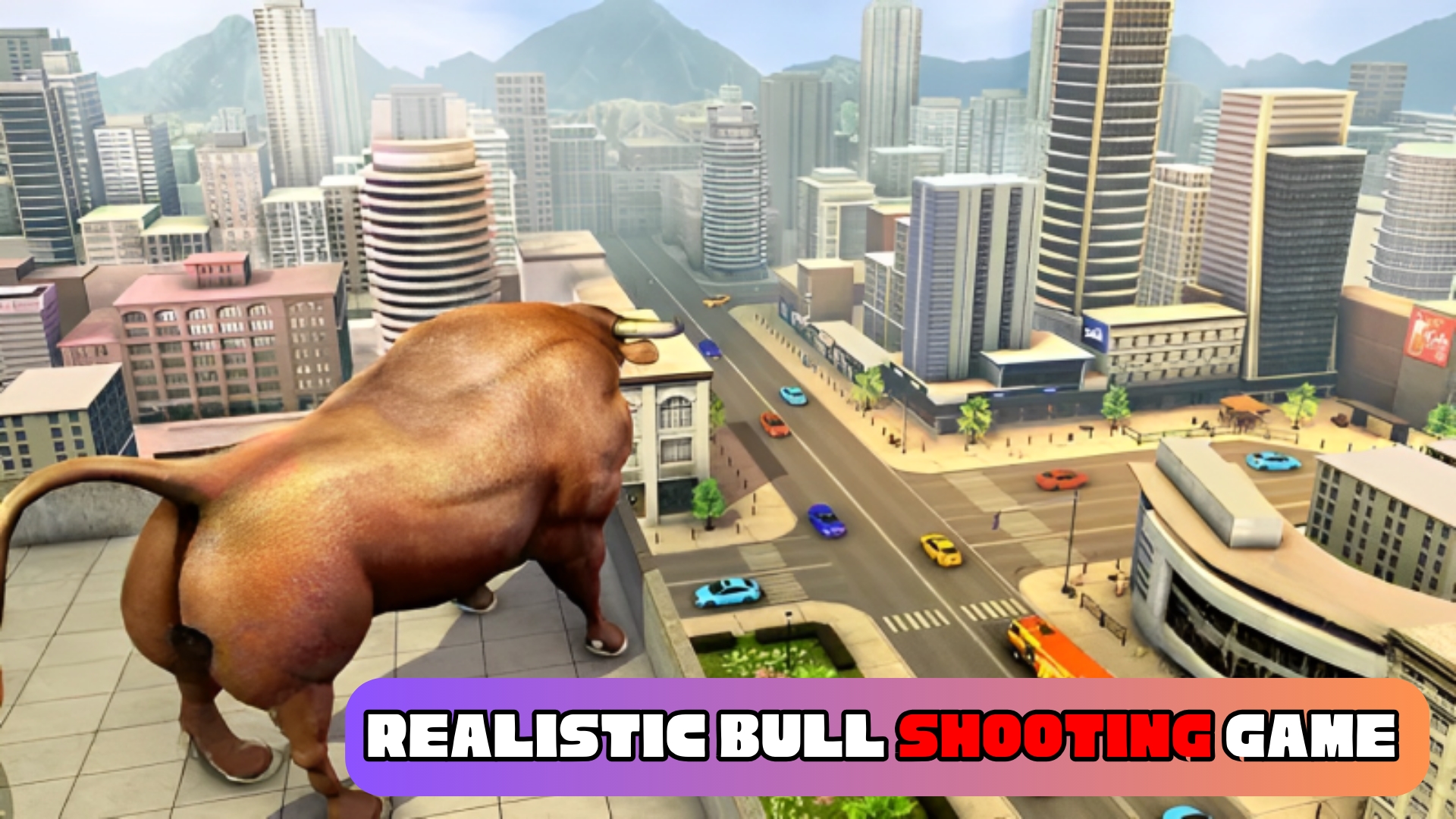 Angry Bull Fight Shooting Game | Indus Appstore | Screenshot