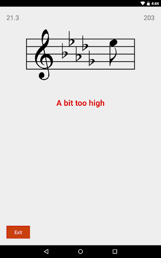 Sight Reading Trainer | Indus Appstore | Screenshot