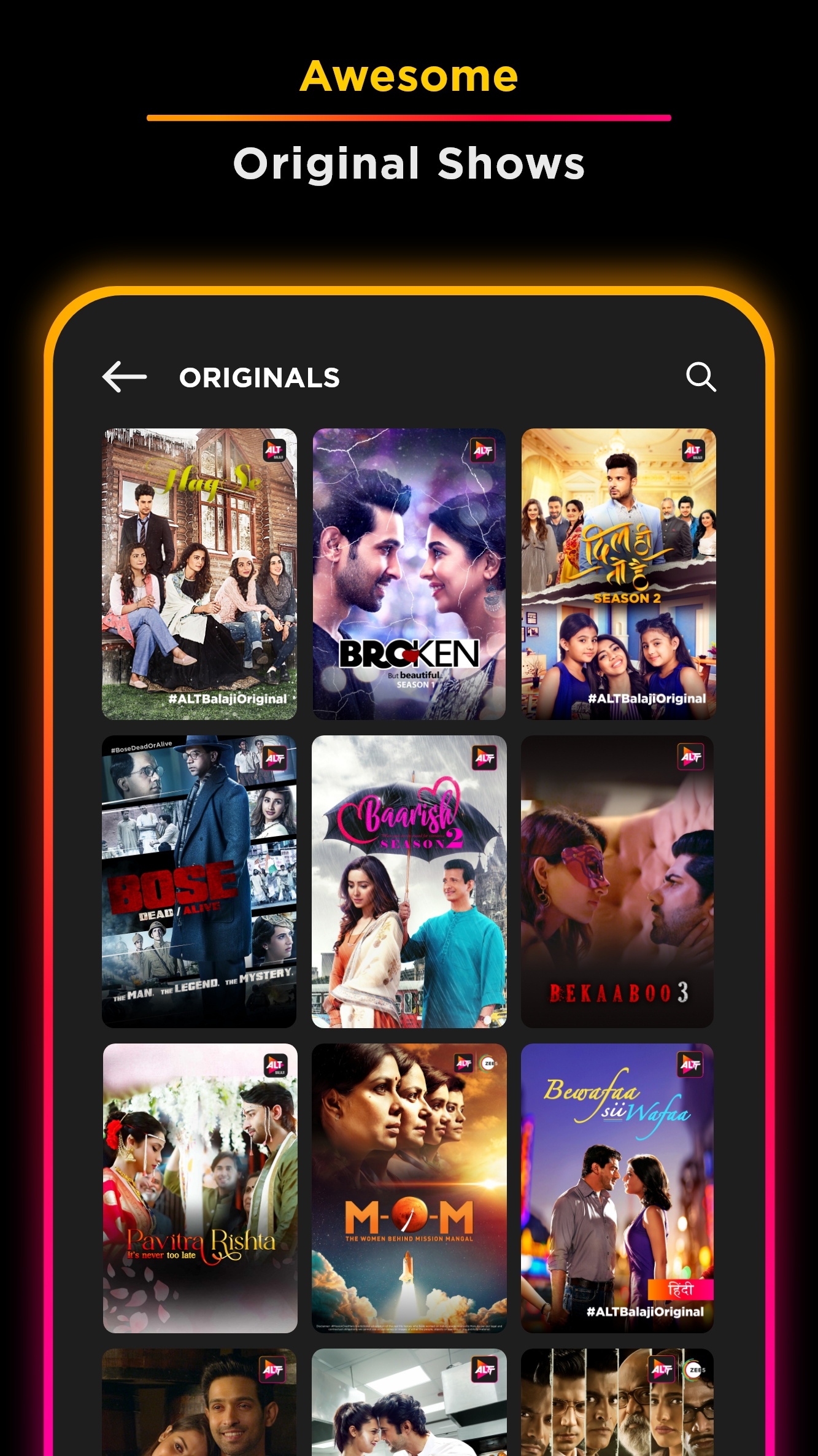 ALTT : Web Series, Movies & More | Indus Appstore | Screenshot