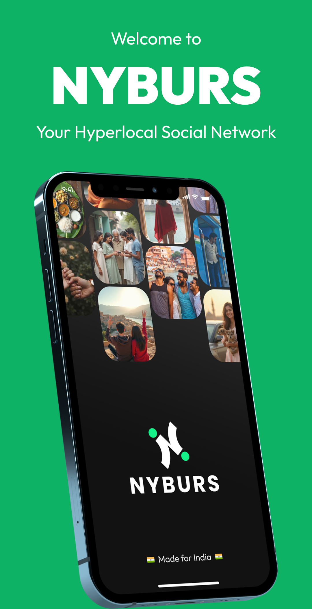 Nyburs: Hyperlocal Social App | Indus Appstore | Screenshot