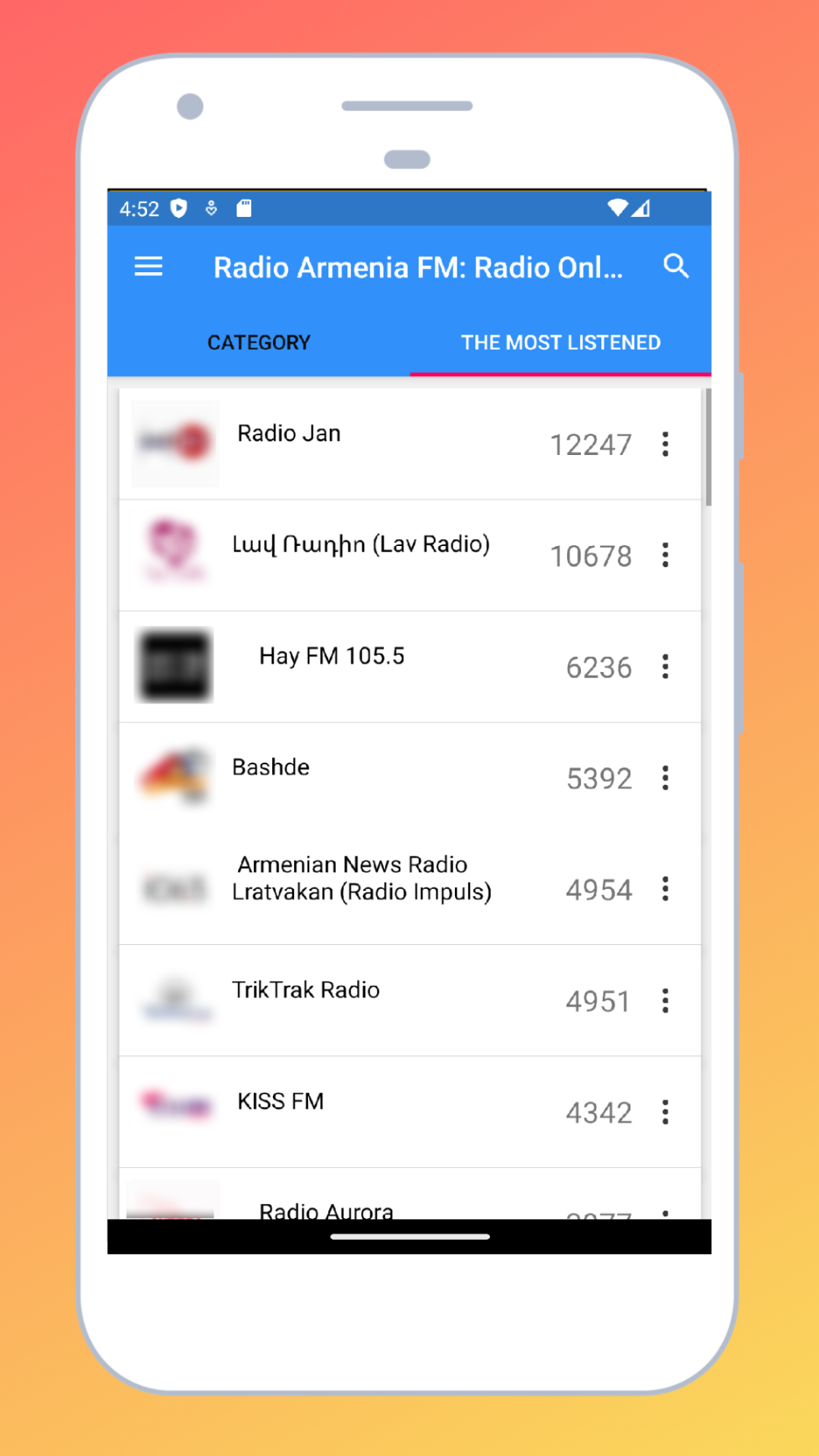 Radio Armenia FM: Radio Online | Indus Appstore | Screenshot