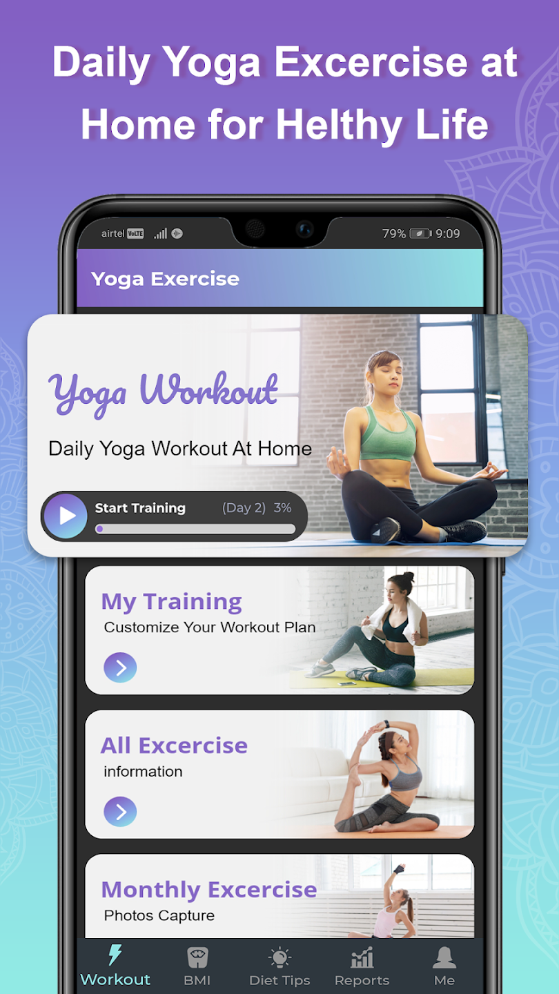 Yoga for Beginner - Yoga App | Indus Appstore | Screenshot