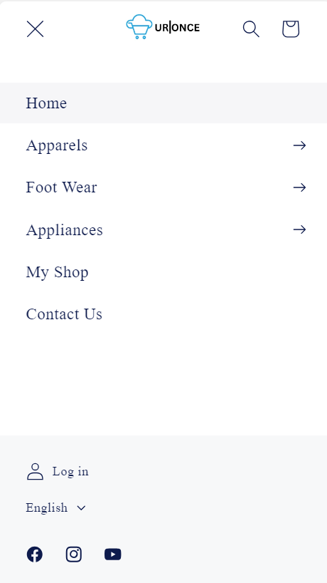 URONCE Shopping APP | Indus Appstore | Screenshot